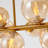 10 - Light Kitchen Island Bulb Pendant Glasgrow Square Frame Chandelier