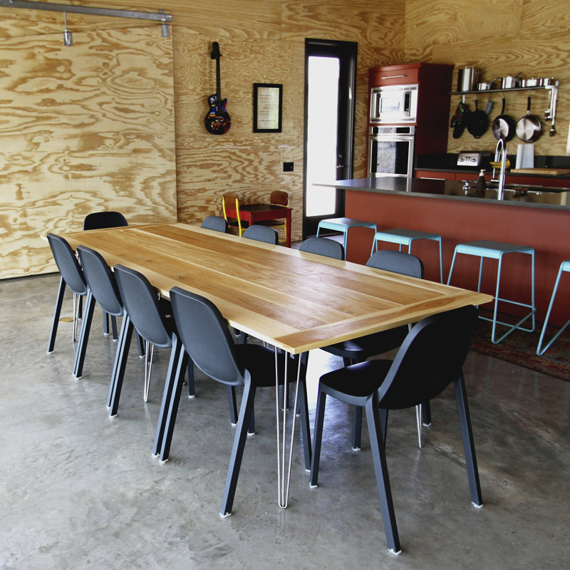 Broom Stacking Chair, Dark Gray