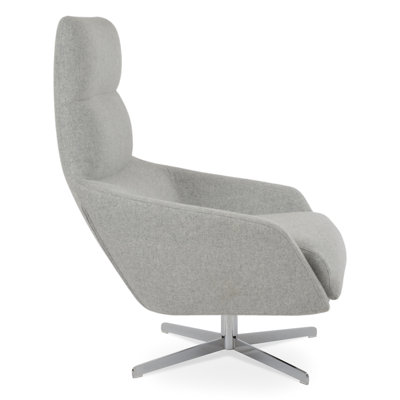 Fauteuil pivotant BRC 4 étoiles en laine