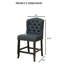 Fauteuil à hauteur de comptoir 2 pièces-481610808