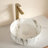 14" Bathroom Sink, Round Vessel Ceramic Sink With Stone Pattern Without Faucet, No Cabinet-121503657