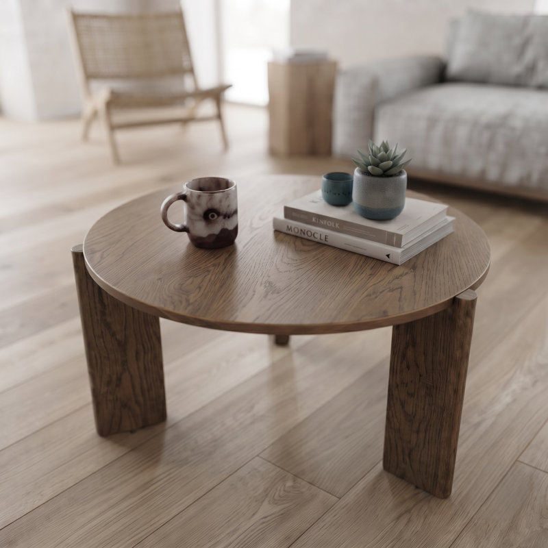 Table basse 30 po Claremont, Bois brun / brun