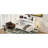 White Twin Xl Bed With Desk And Led , . Solid Wood Build For A Home Office Or Guest Room Desk, & Charging Station. Frame Functional