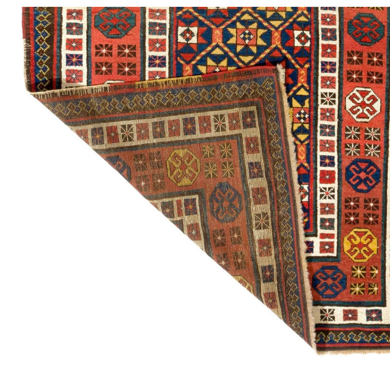 Tapis antique antique Talish Caucase, vers 1875