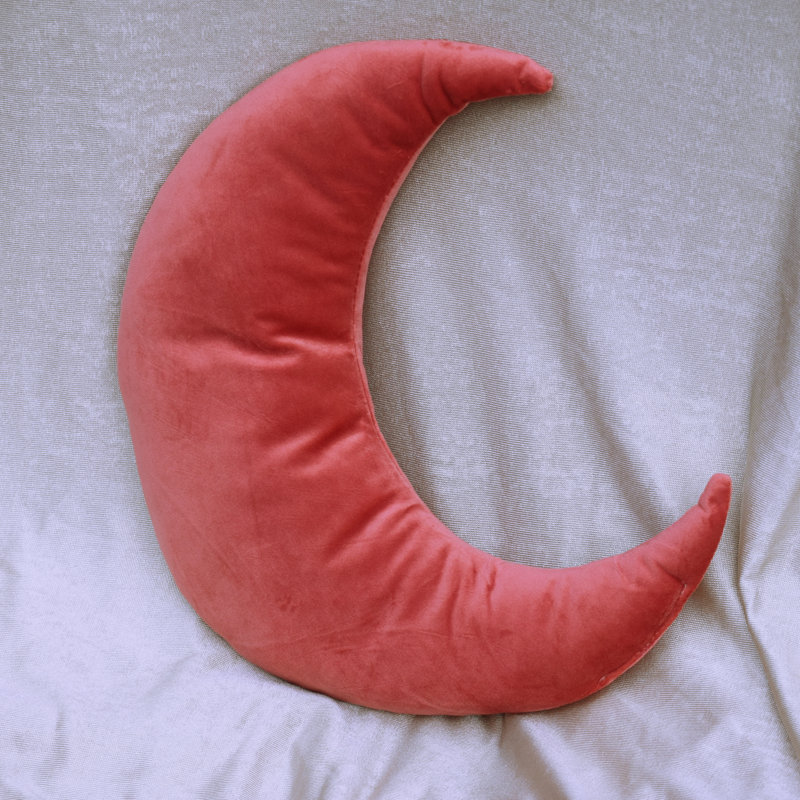 Coussin Arlo, Corail