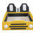 Double-size Racing Shape Bed with Wheels-720844310