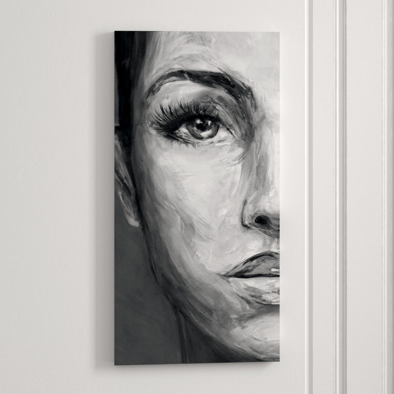 Face I Print by Jacob Lincoln, Outdoor, 72" H x 36" W