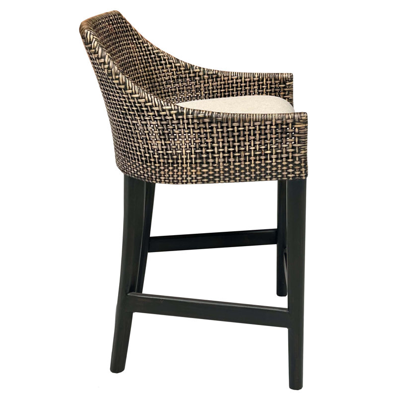 Tabouret de comptoir Layla brun antique