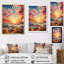«Clouds Sunset I», reproduction sur toile-1981648166-1952092564