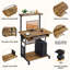 Rosita Multiple Layer Metal Base Computer Desk-1220883584