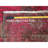 3'4"x9'8" Pink Overdyed Old Northwest Persian Distressed Look Wool Wide Runner Rug 23F291918A56496A862DFB8C3B52C7D6