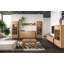 Eastmont Manufactured + Solid Oak Wood 2-Door Display Cabinet