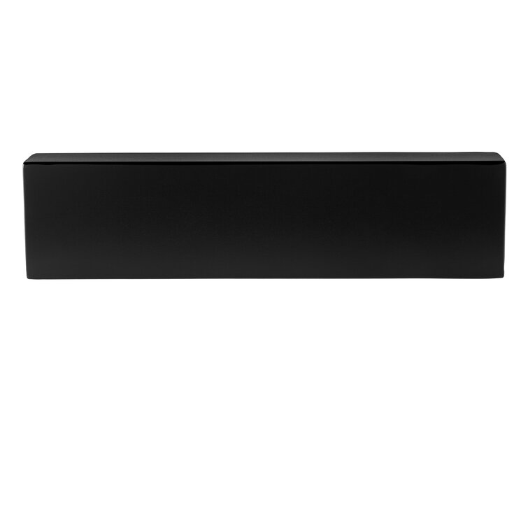 Martin 5 in. Center to Center Matte Black Lip Drawer Pull