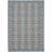 Arneshia Geometric Blue/Ivory Indoor / Outdoor Area Rug-689663120