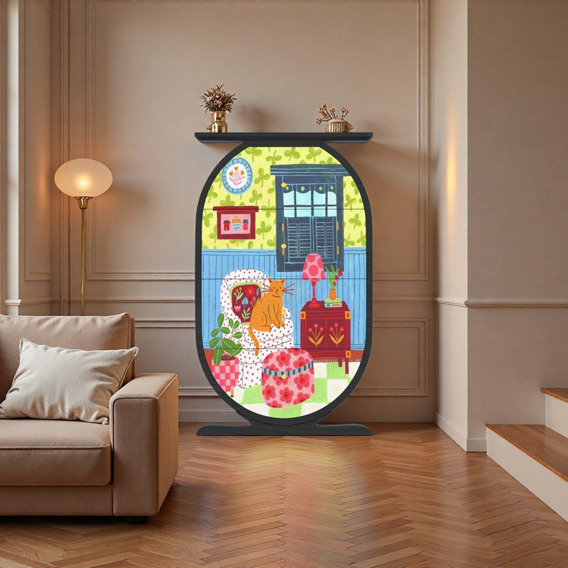 Armoire de rangement 4 tiroirs Modern Art, Noir
