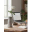  Vase en céramique texturé gris pierre, vase à fleurs effilé minimaliste moderne, vases décoratifs pour table, tablette ou manteau de cheminée, 4 po de diamètre et 8 po de hauteur, paquet de 12