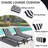 2PCS Set Outdoor Lounge Chair Cushion-1649850046