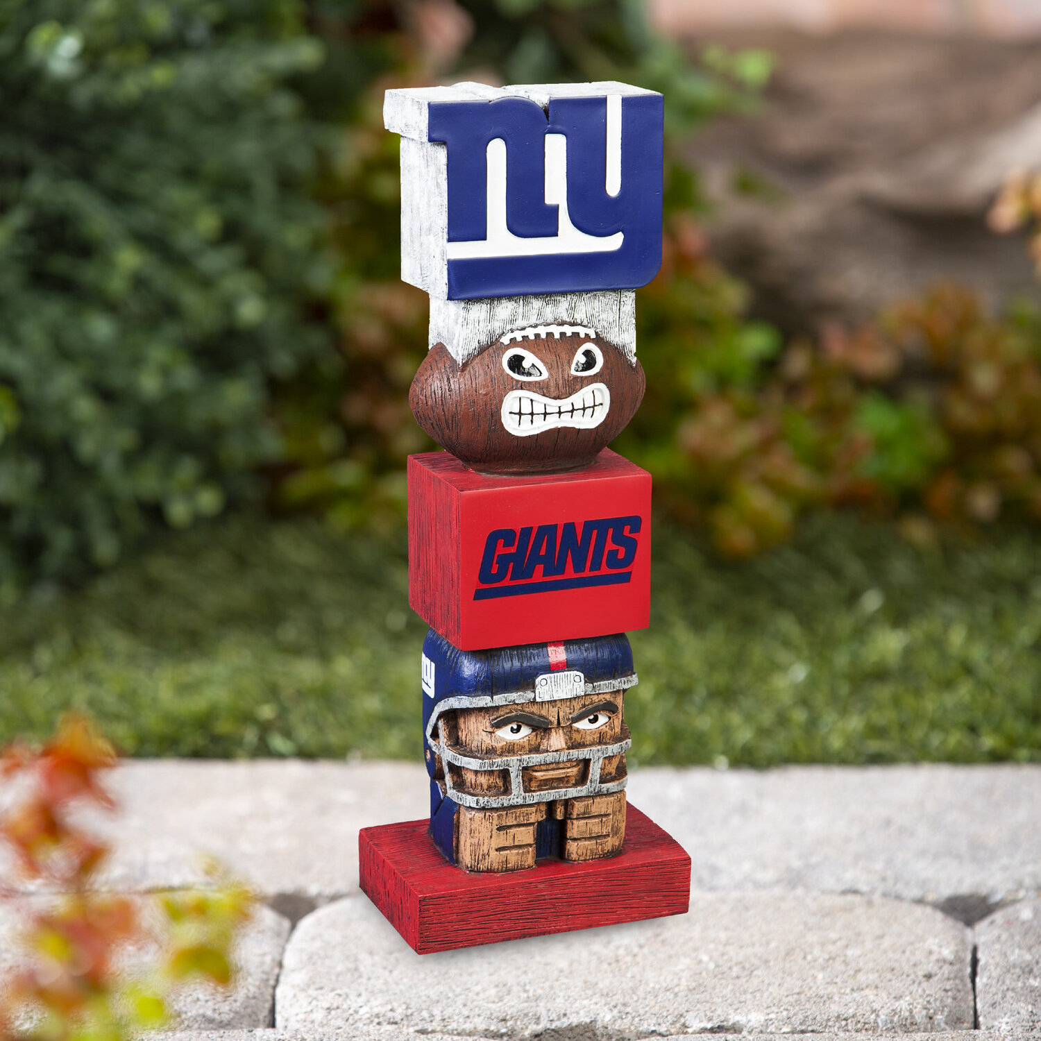 Evergreen Kansas City Chiefs Tiki Totem 16 Garden Statue