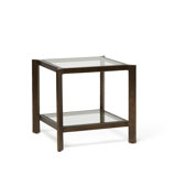 Linley Glass End Table