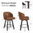 Elyan Swivel Upholstered Counter Stool-100088924