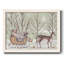 «Christmas Time I», peinture sur toile encadrée-2092381946-2092381892