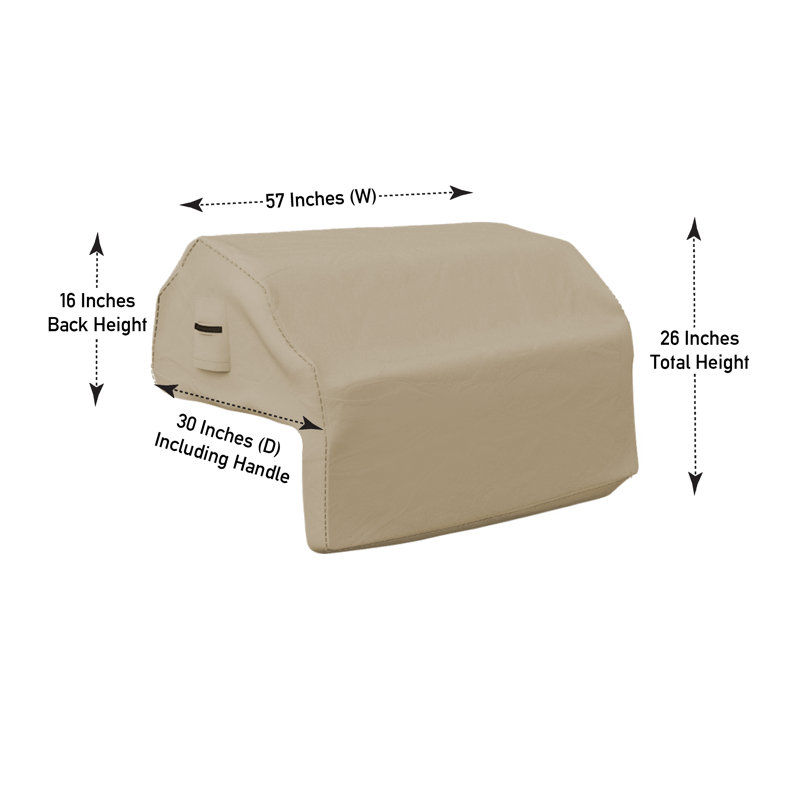 Blue Elephant Grill Cover, 66cm H x 144.8cm W x 76.2cm D
