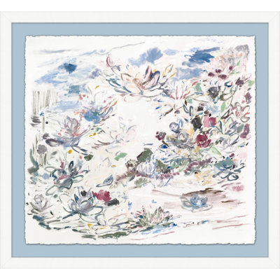 Midsummer Flowers Framed Painting