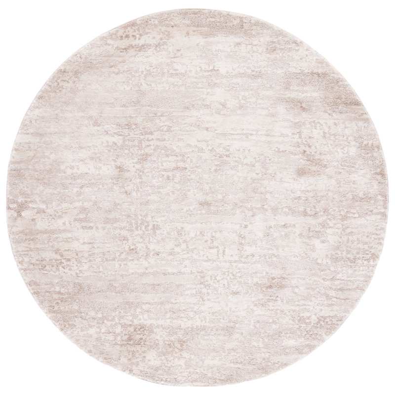 Century 300 Performance Abstract Rug, Round 6'7"