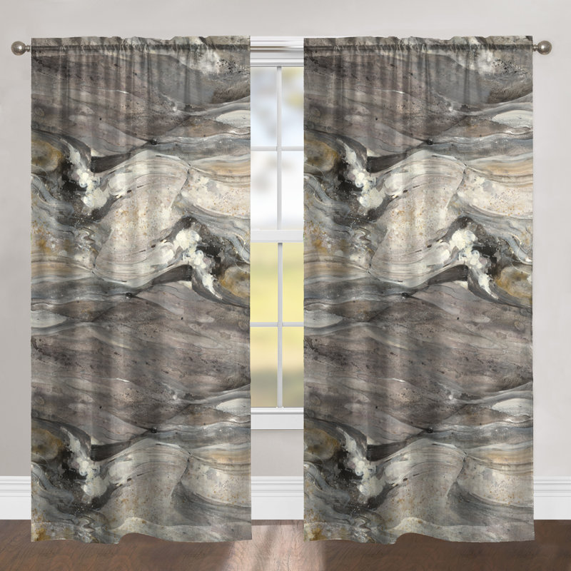 Greystone Blackout Curtain Single Panel