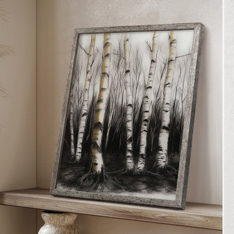 «LANDSCAPES Series», reproduction encadrée en bois massif, H 15 po x l 12 po