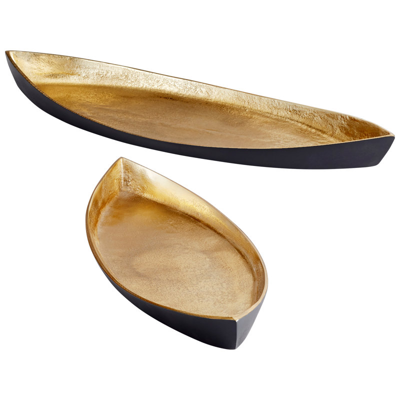 Alumbrar Aluminum Decorative Tray, 2.5" H x 23.75" W x 8.25" D