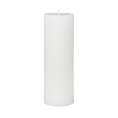 Unscented Pillar Candle