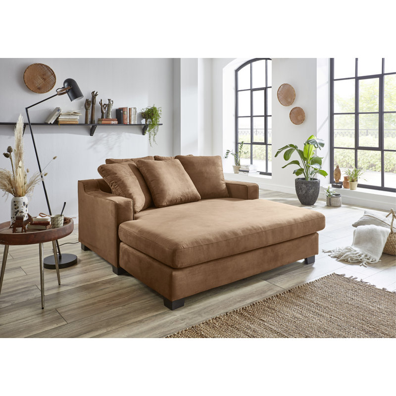 Marcy 2 Seater Loveseat, Brown
