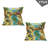 Fabric Reversible Throw Pillow-99020100-99020101