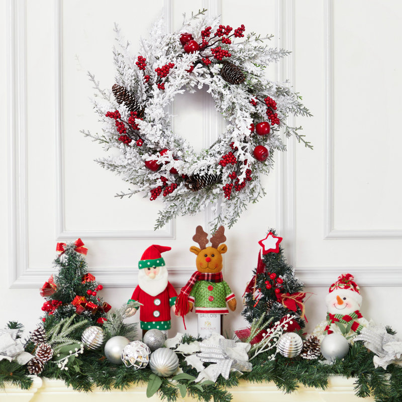 Faux 18'' Wreath