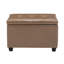 Winston Porter Hima 27.5" Wide Faux Leather Storage Bench-1535565766