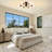 Theis 22in. 6 light Semi Flush Mount Sputnik Chandelier Modern Linear Kitchen Ceiling Mount Light-1800823243