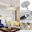 Lustre en cristal Chandelie, lampe ronde en cristal, décoration intérieure luxueuse