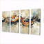 Damen - réalisme abstrait, art mural moderne-153865408-153865411