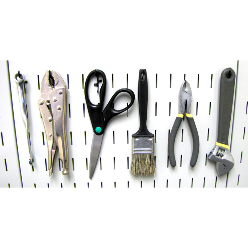 Metal Pegboard Accessory Kit, Black