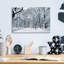 «White Wonder» par Verne Varona, art mural en verre acrylique-542383430