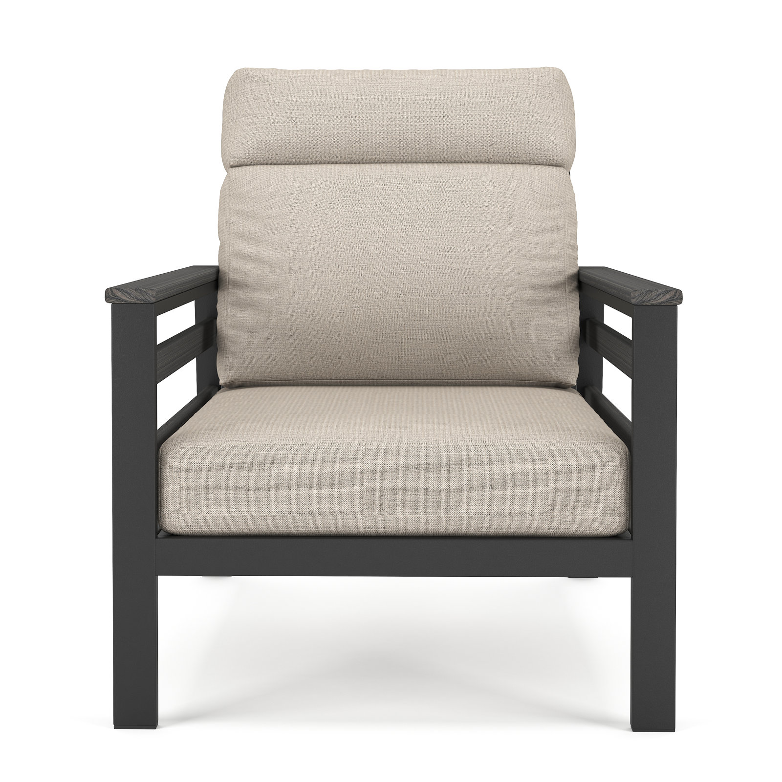 Townsend Sunbrella® Patio Lounge Chair, Gray, Cast Silver