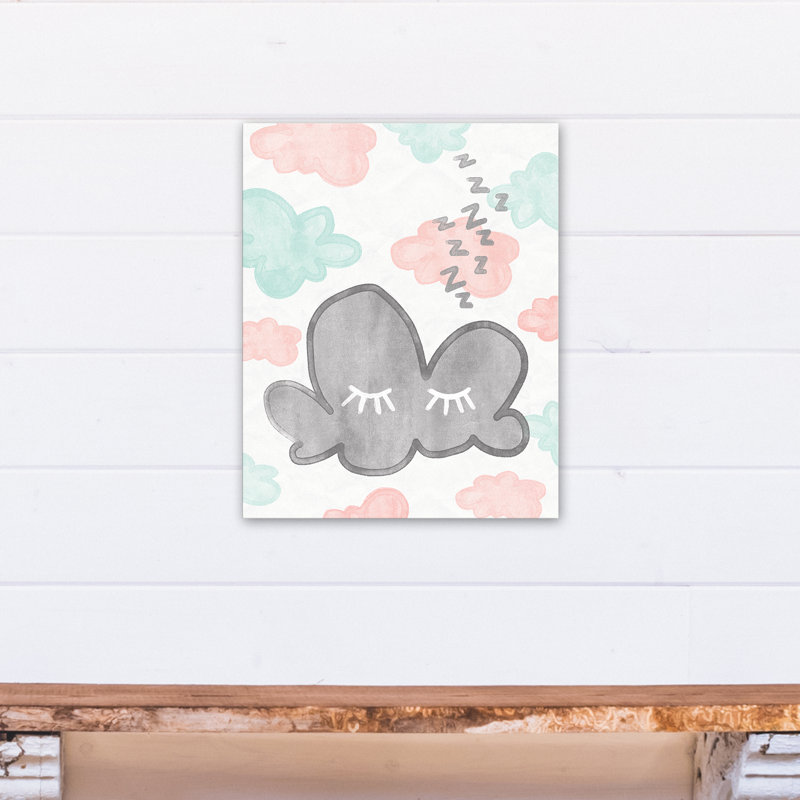 Art sur toile sieste cloud Burton, H 20 po x l 16 po x P 1,25 po