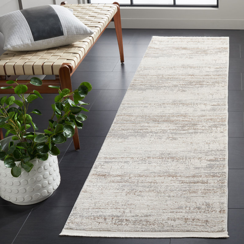 Tapis abstrait Aneyda Performance, Tapis de couloir 2 pi 2 po x 8 pi