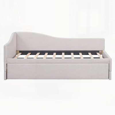 Upholstered L-Shaped Upholstered Daybed With Pop Up Trundle by Mercer41