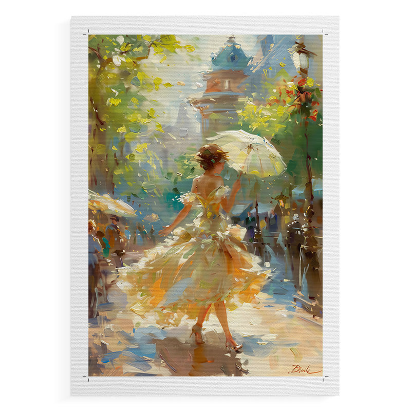 WOMEN Series CMXVI - impression sur toile de qualité supérieure seulement - NON-CADRE - prête à être accrochée