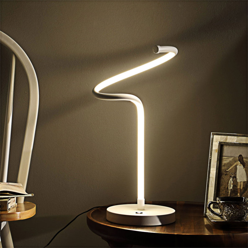Lampe de table DEL S-Curve