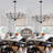 6 - Light Dimmable Wagon Wheel Chandelier-1507022823