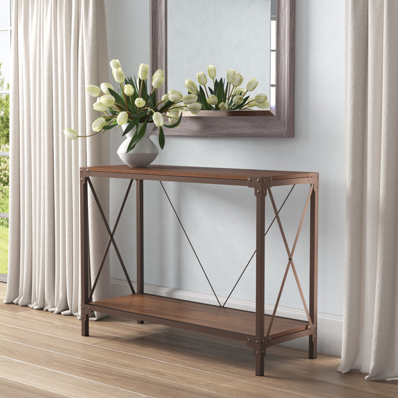 Console 43,25 po Birju, Noyer