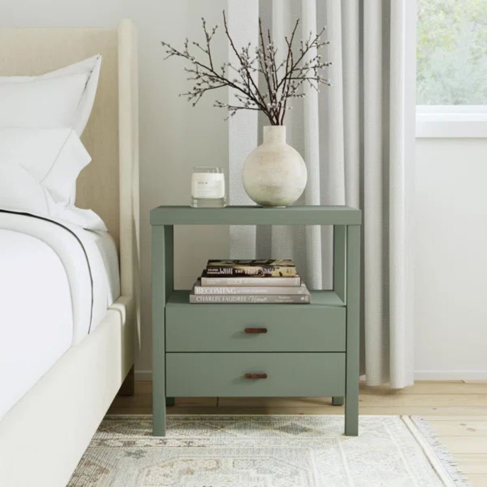 Francisca Nightstand, Green